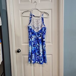 Lilly Pulitzer blue dress size 4